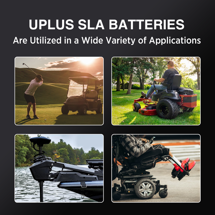 UPLUS 12V 18Ah Rechargeable AGM Battery LP12-18