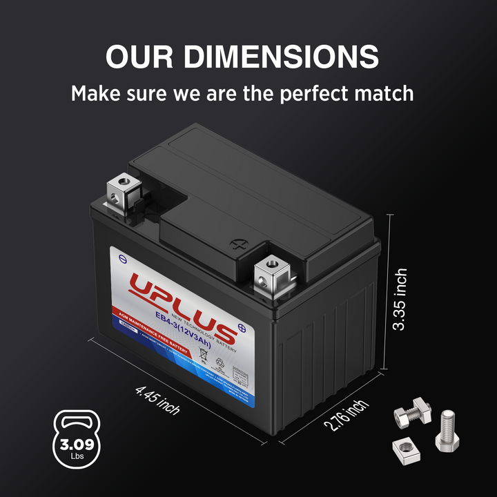 UPLUS YTX4L-BS battery size