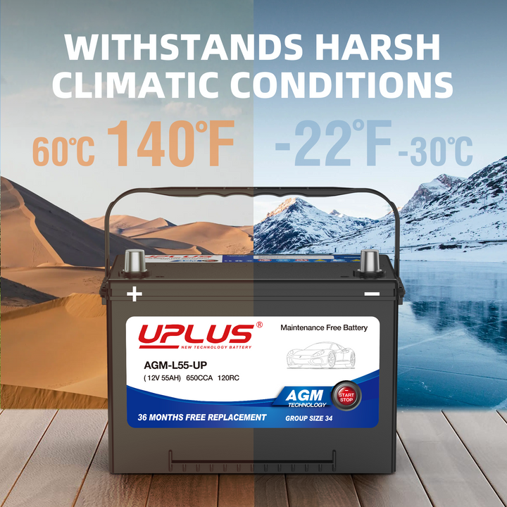 UPLUS group 34 battery