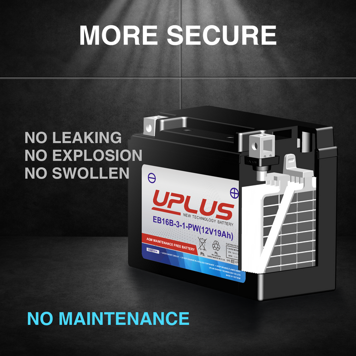 Uplus YB16CL-B powersports battery 3