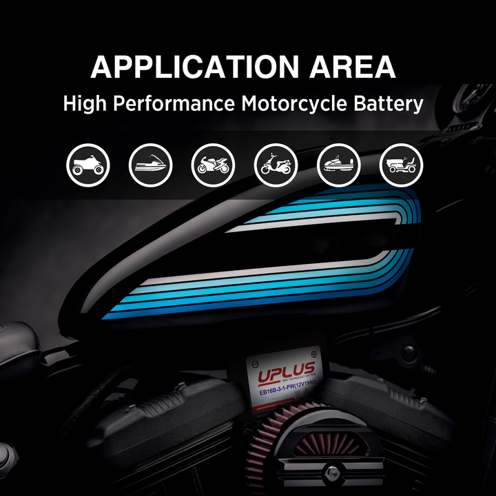 Uplus YB16CL-B powersports battery 5