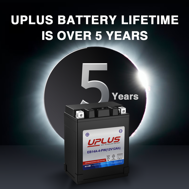 Uplus YTX14AH-BS powersport battery 1-1