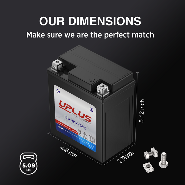 Uplus YTX7L-BS battery 1