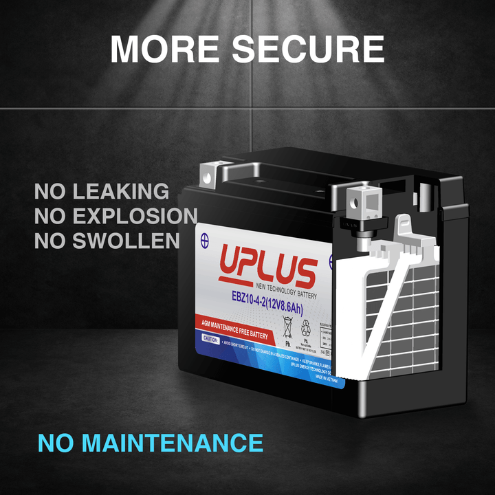 Uplus_YTZ10S-BS agm battery maintenance