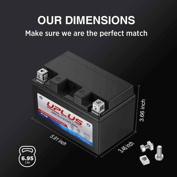Uplus_YTZ10S-BS battery size