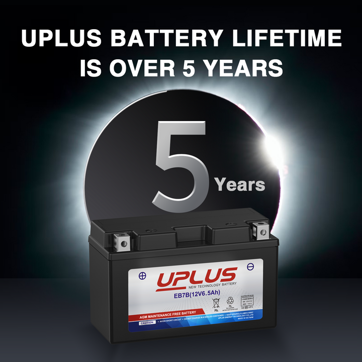 YT7B-BS 12V 6.5Ah rechargeable battery 
