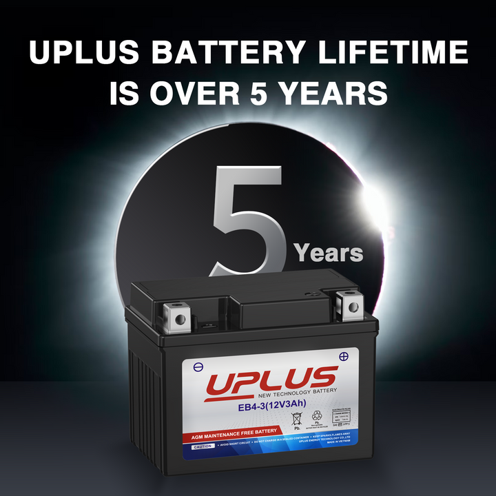 YTX4L-BS 12v 3ah battery uplus